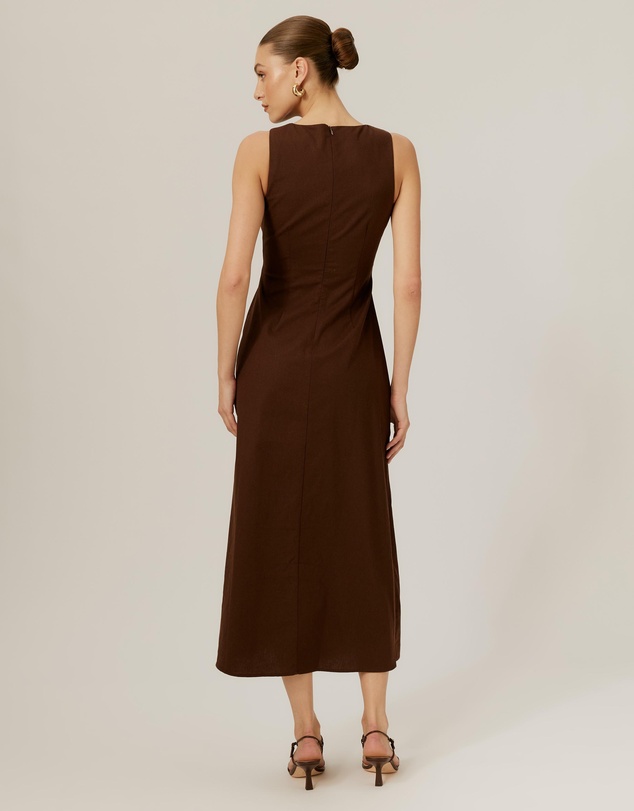 Tussah - Tie Midi Dress