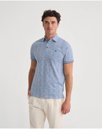 Oxford - Milo Printed Jersey Polo