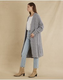 Amelius - Thea Long Alpaca Cardigan