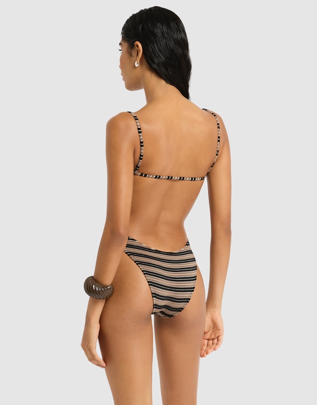 Bond-Eye Swimwear - Nia 1 Pce Black / Sandstone INDENT