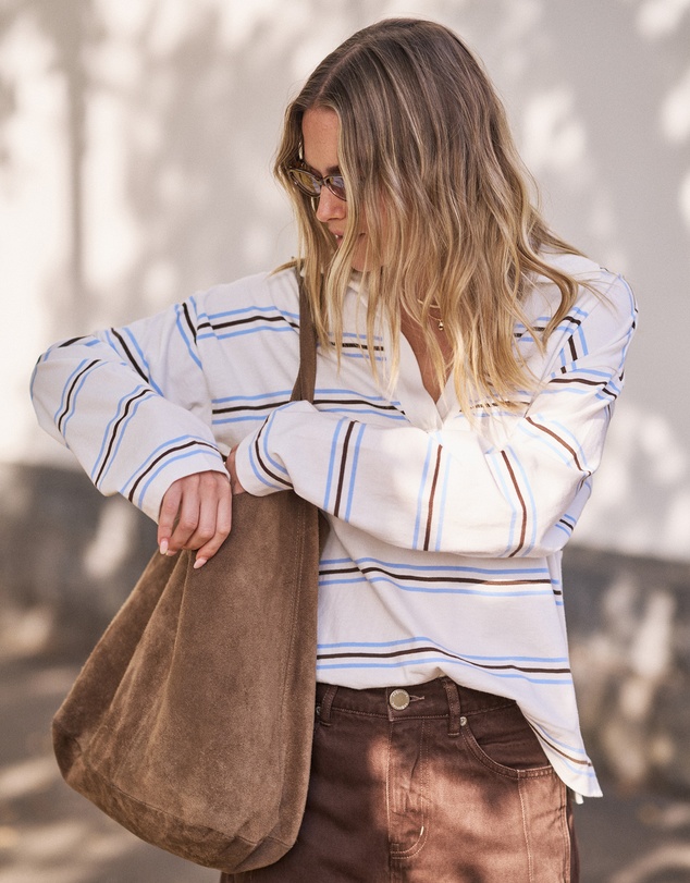 Ceres Life - Shelby Slouchy Rugby Top