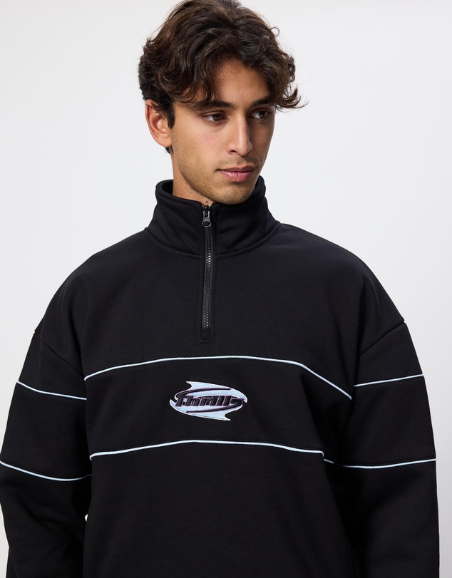 Thrills - Split Decisions Quarter Zip Fleece