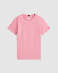 Tommy Hilfiger - Unisex Logo Crew Neck T-Shirt - Teens
