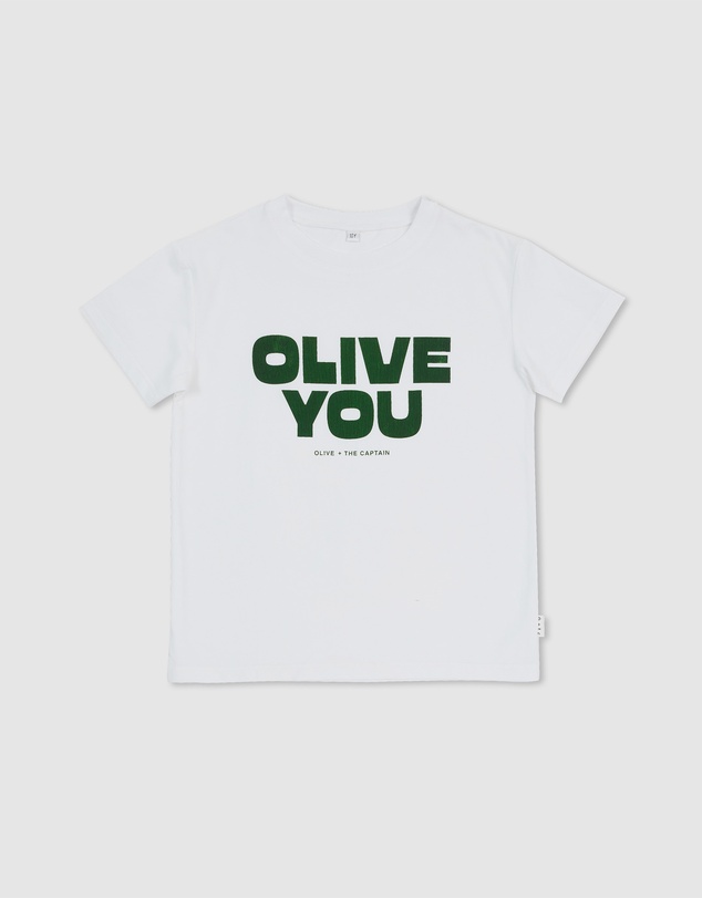 Olive & The Captain - Olive You Everyday Tee - Green