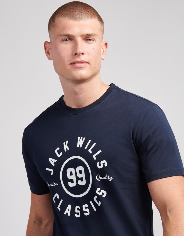 Jack Wills - Ringer Graphic T-Shirt