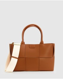 Belle & Bloom - Long Way Home Woven Tote - Camel
