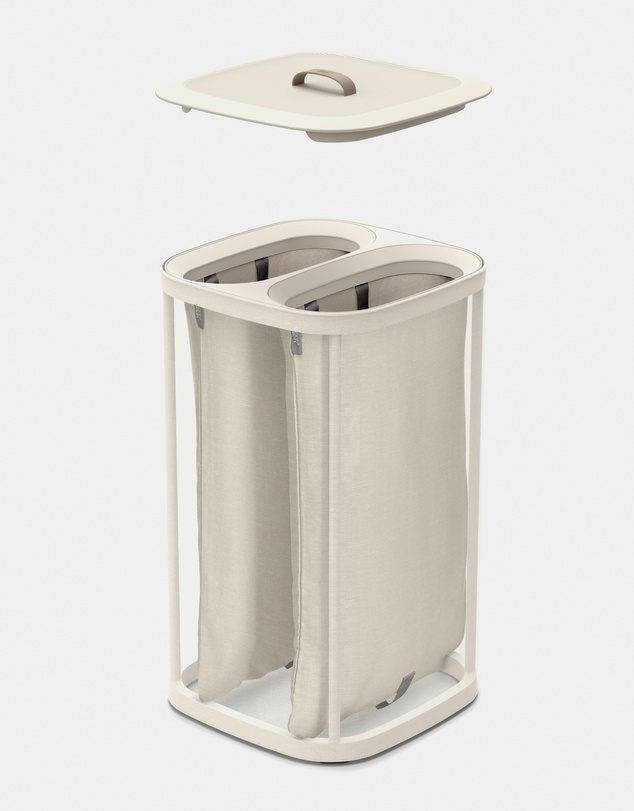 Joseph Joseph - Tota 60L Laundry Separation Basket (Ecru)