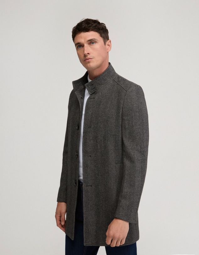 Oxford - Dunbar Wool Rich Overcoat