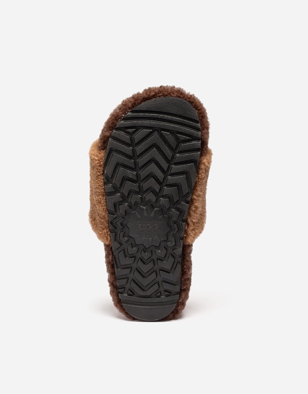 Ozwear Connection Uggs - Ugg Acacia Shearling Logo Slipper