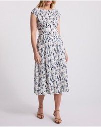 David Lawrence - Nanette Linen Blend Dress