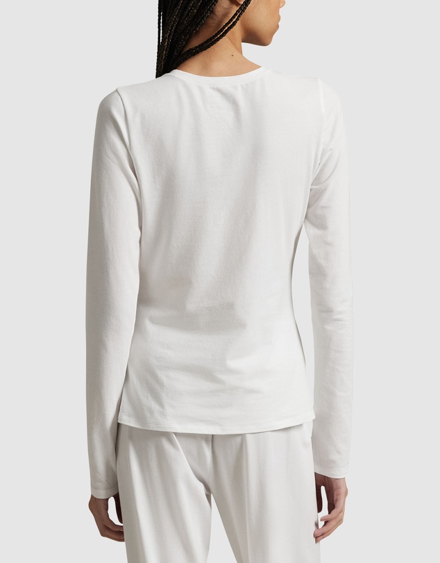 Polo Ralph Lauren - Club Cotton Long Sleeve Crew Neck Sleep T-Shirt