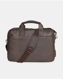 Ben Sherman - Leather Laptop Briefcase
