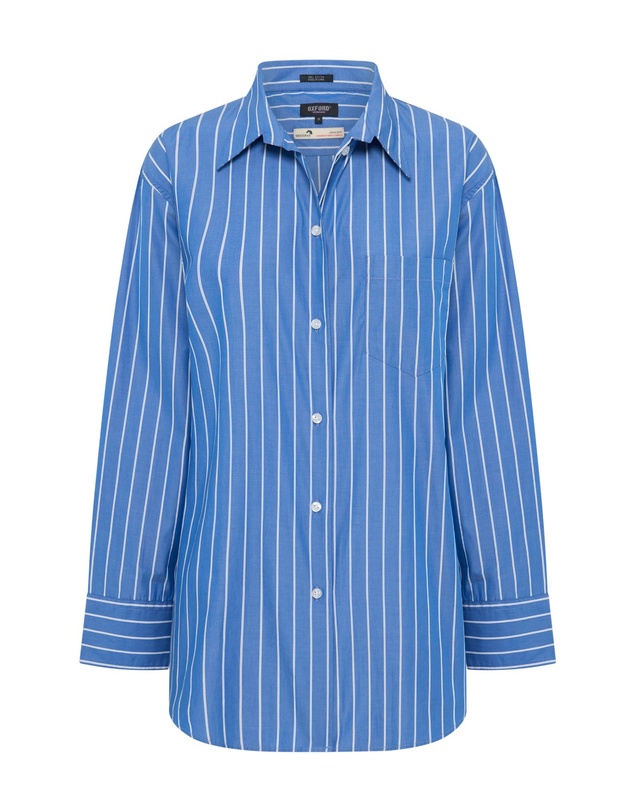 Oxford - Hailey Striped Euro Fabric Shirt