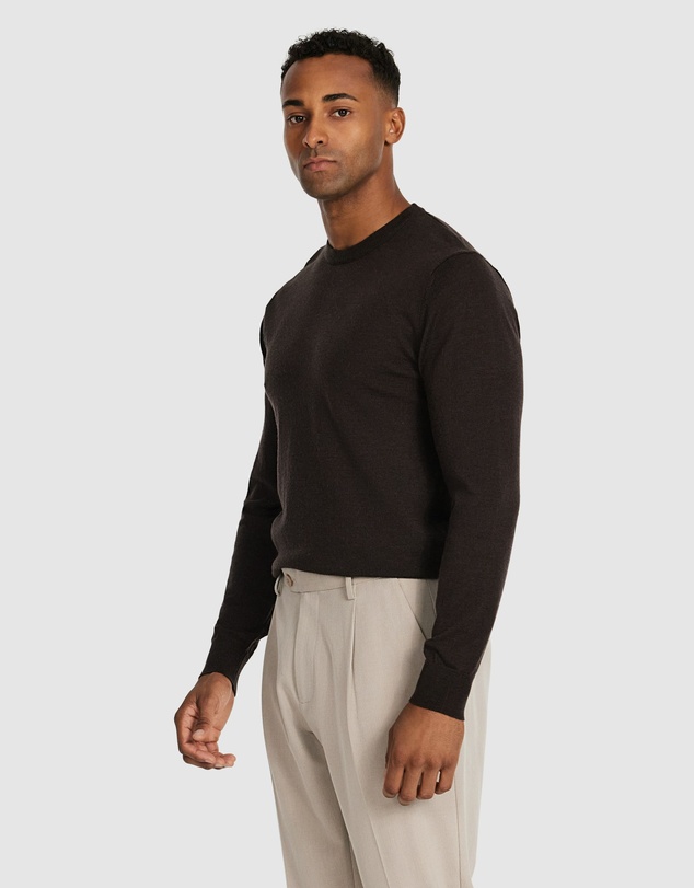 Tarocash - Wesley Merino Wool Crew Knit