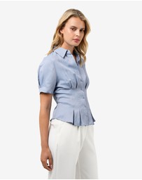 Forcast - Paige Short Sleeve Blouse