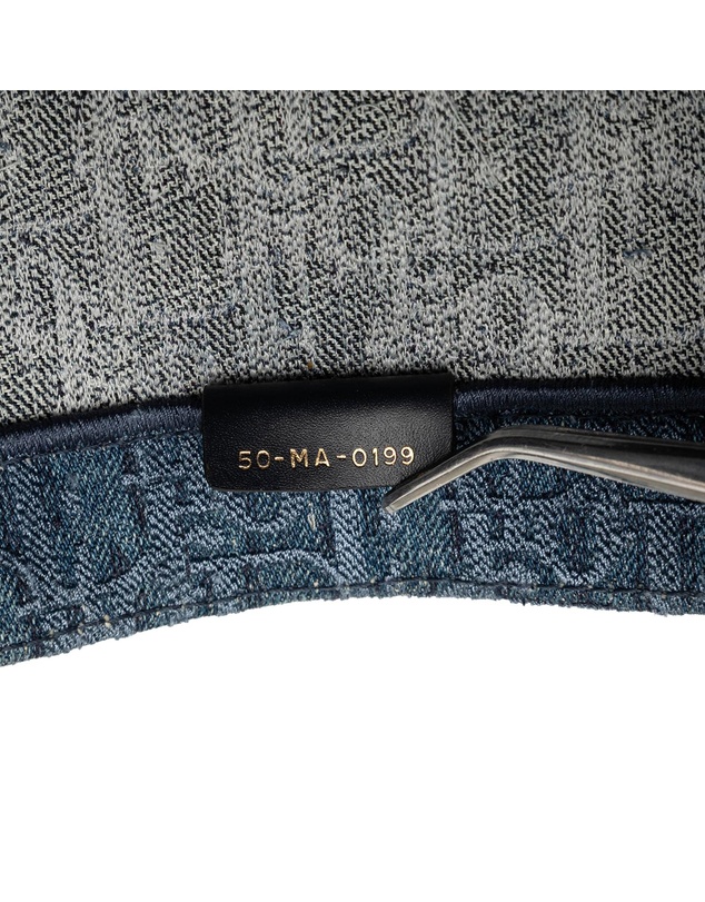 Pre-Loved by Azura Reborn - Pre-Loved Medium Oblique Denim Book Tote