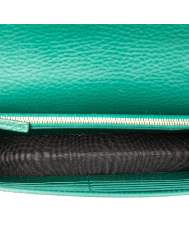 Gucci - Pre-Loved Interlocking G Dollar Calfskin Wallet on Chain