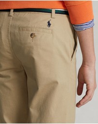 Polo Ralph Lauren - Belted Slim Fit Stretch Twill Pants - Teens