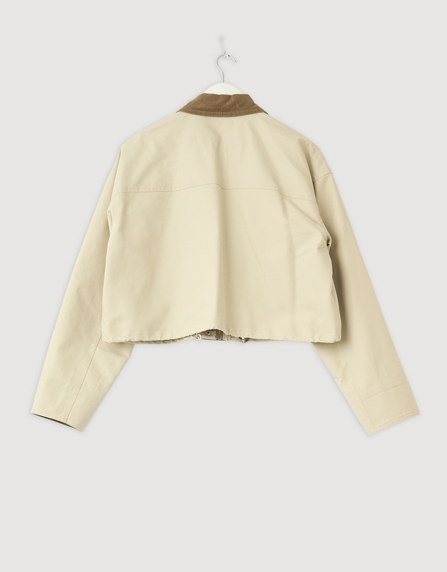 Revibe - Repaired Minima Esenciales Andie Cropped Barn Jacket