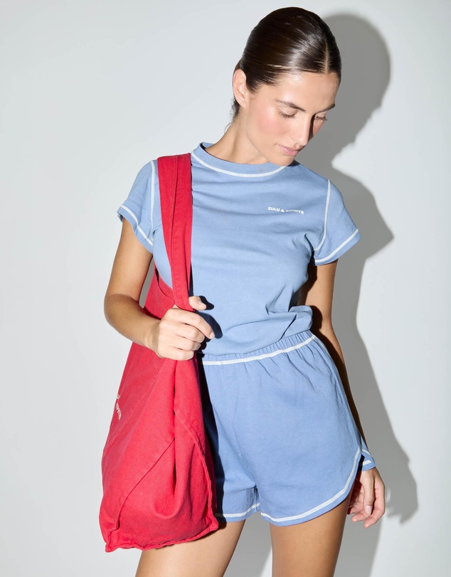 Zulu & Zephyr - Contrast Jersey Shorts