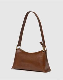 Florence - The Laura Tan Leather Shoulder Bag
