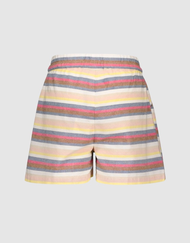 Like FLO - Stripe Shorts with Belt - Kids-Teens