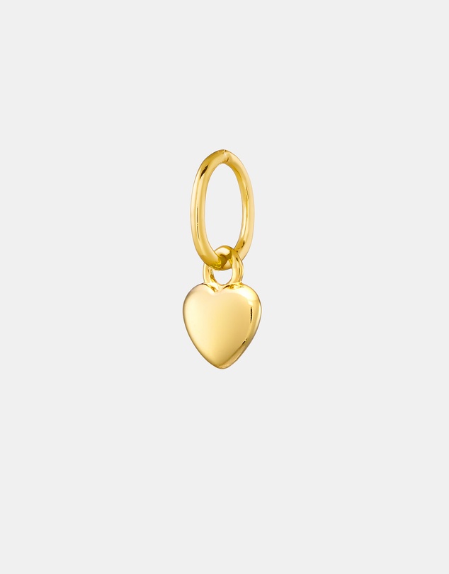 Zoe Olivia - 14K Gold Vermeil Heart Charm