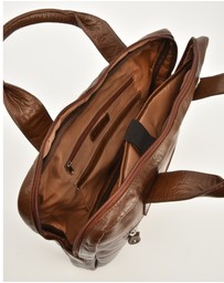 Cobb & Co - Turner Leather Laptop Satchel