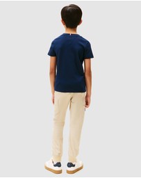 Tommy Hilfiger - Varsity Interlock SS T-Shirt - Teens