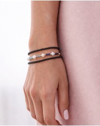 Miz Casa and Co - Crystal Beaded Bracelet Stack
