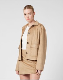 MVN - Faux Suede Jacket
