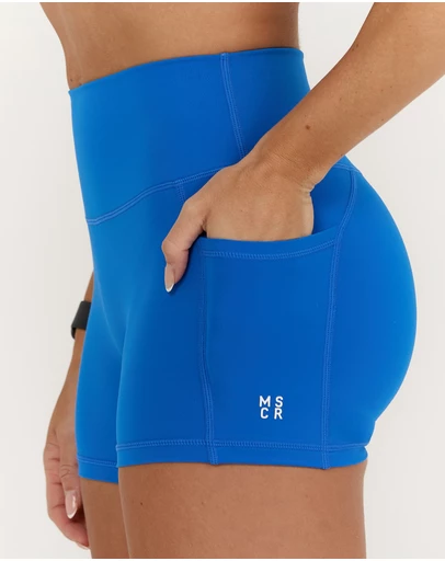 Muscle Republic - Sculpt Bonded Waist Pocket Mini Shorts