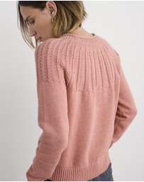Seasalt - Seasalt Cornwall Pink Stone Chat Jumper
