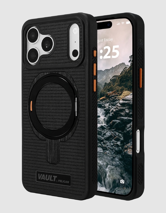 Pelican - Pelican Vault MagSafe Case with Stand for iPhone 18 Pro / 17 Pro