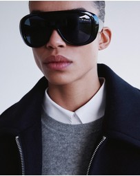 M.N.G - Wool Jacket With Shirt Collar