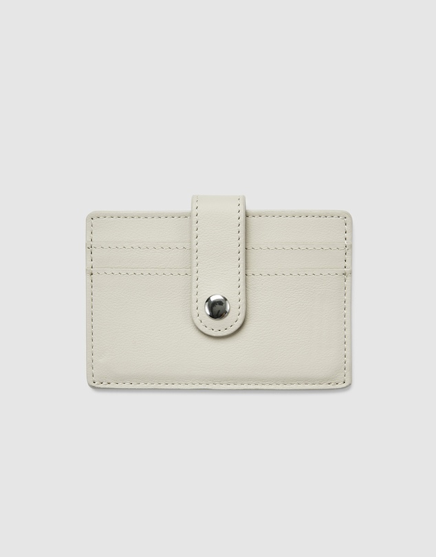 Globite - Leather RFID Card Holder Snap Button
