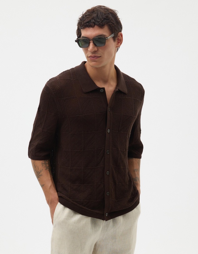 AERE - Knitted Resort Shirt