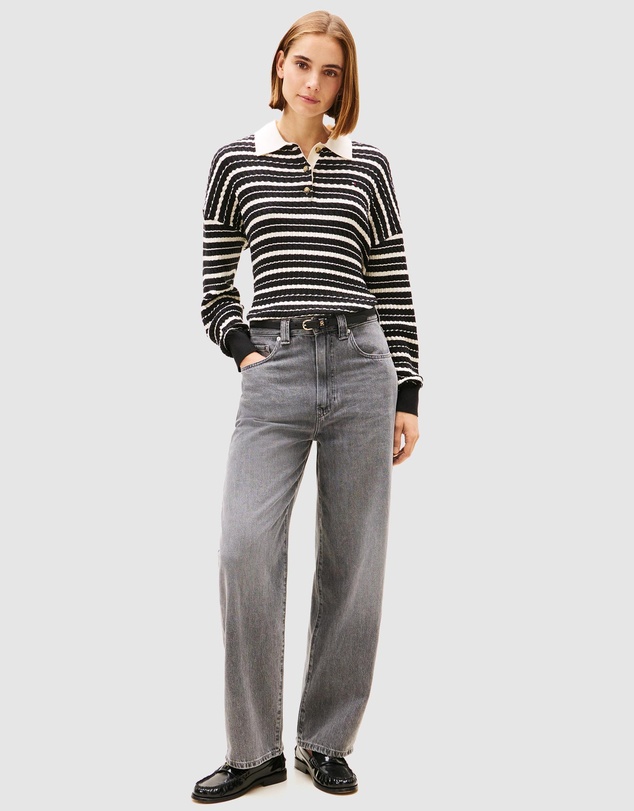 Tommy Hilfiger - Cable Knit Polo Jumper