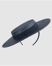 Max Alexander - Navy Boater Hat