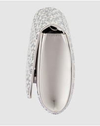 Olga Berg - Danna Crystal And Pearl Clutch