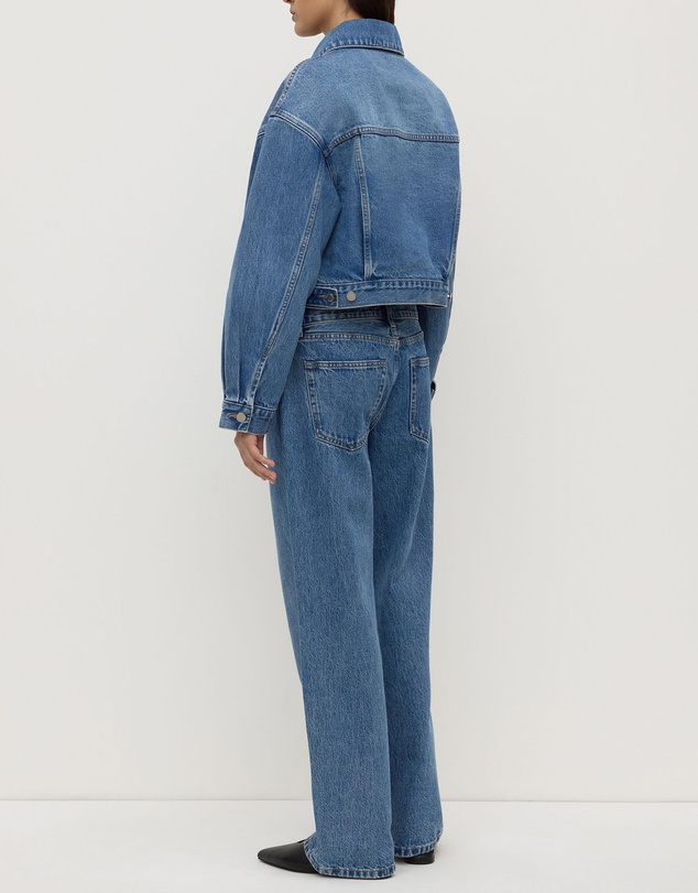 Assembly Label - Cropped Denim Jacket