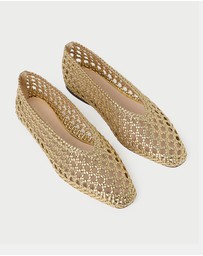 Loeffler Randall - Emery Woven Ballet Flat
