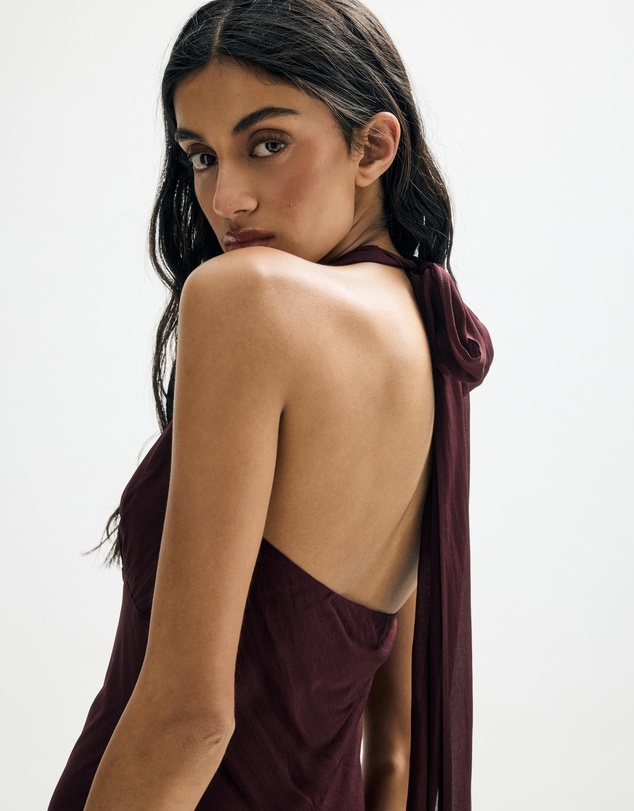 Minima Esenciales - Rodin Halter Maxi Dress