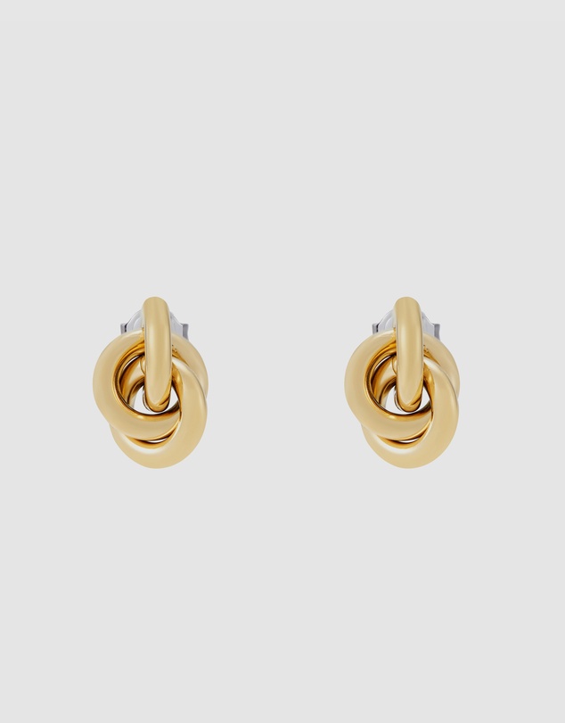 Skagen - Moderne Stak Gold Earring