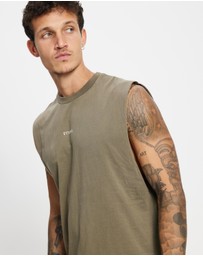 Thrills - Minimal Thrills Merch Fit Muscle Tee - ICONIC EXCLUSIVE