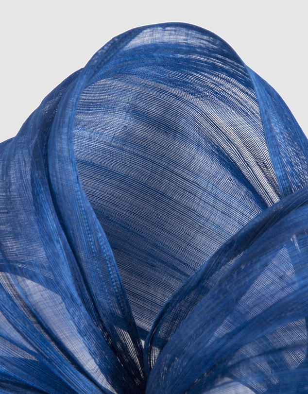 Fillies Collection - Bespoke Light Blue Bow Racing Fascinator