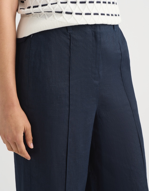 David Lawrence - Imogen Linen Wide Leg Pants