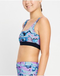 Modibodi - Teen Period Swimwear Reversible Crop Top