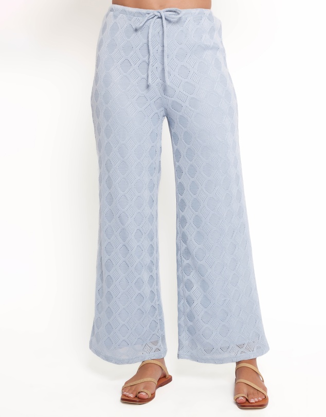 Petal & Pup - Cora Knit Pant - Blue