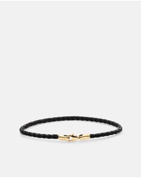 Daniel Wellington - Daniel Braided Leather Bracelet Sheffield 3.0mm G